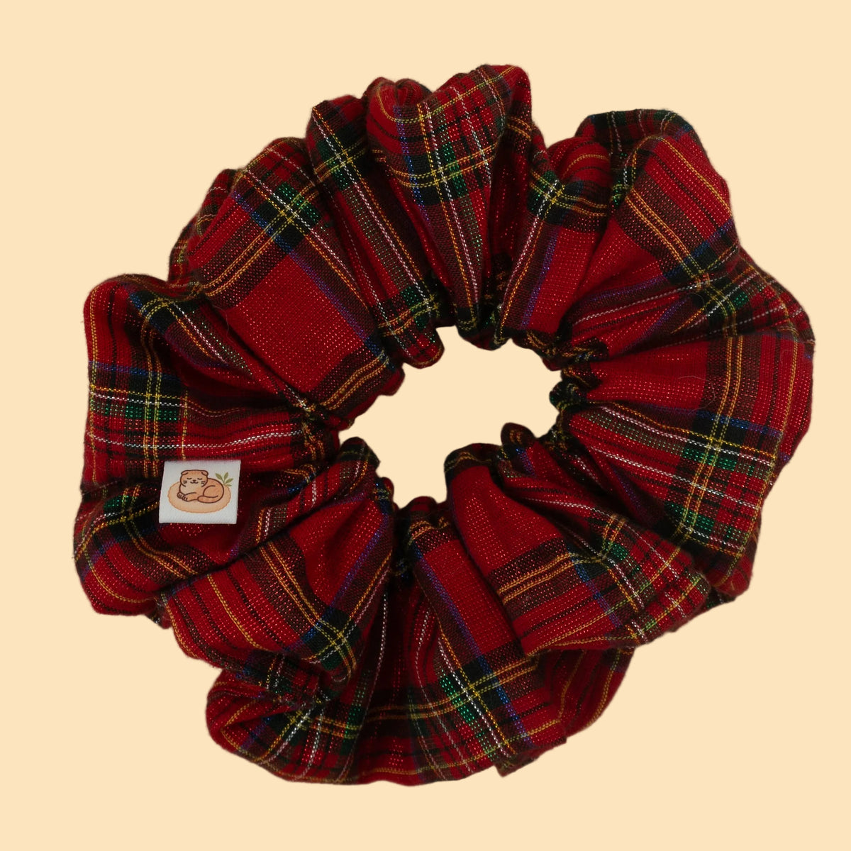 Highland Plaid Scrunchie