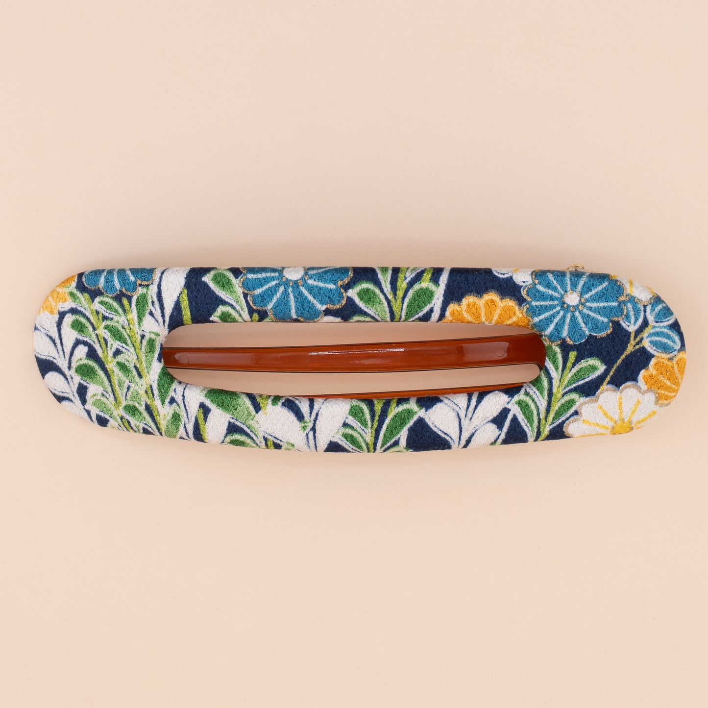 Authentic Kimono Flat Claw Hair Clip - Haruna (春菜) Large