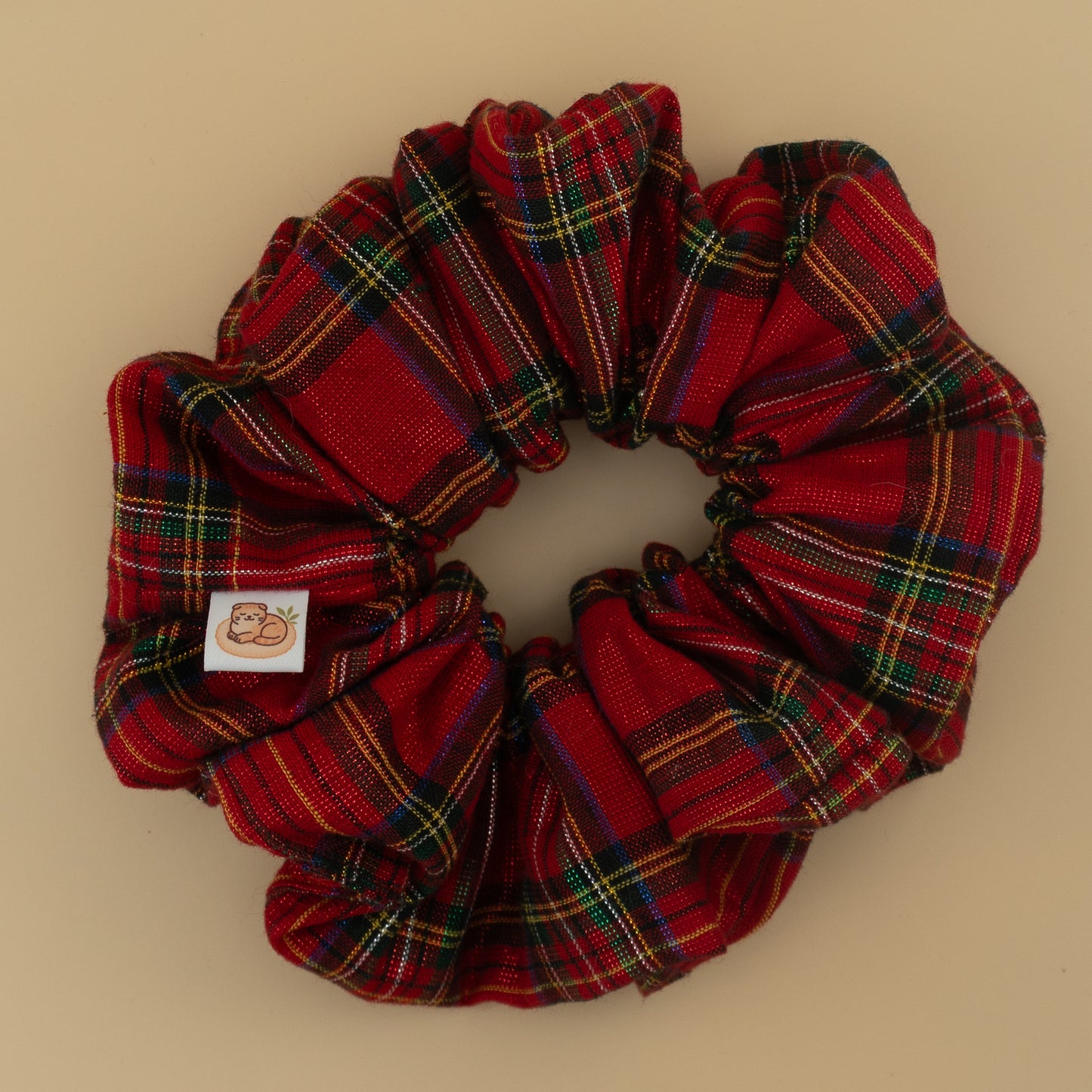 Highland Plaid Scrunchie