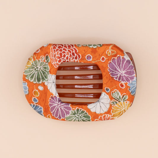 Authentic Kimono Buckle Clip - Ayaka (彩花) Medium