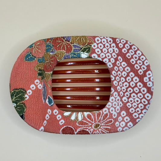 Authentic Kimono Claw Hair Clip- Koharu (小春) Large